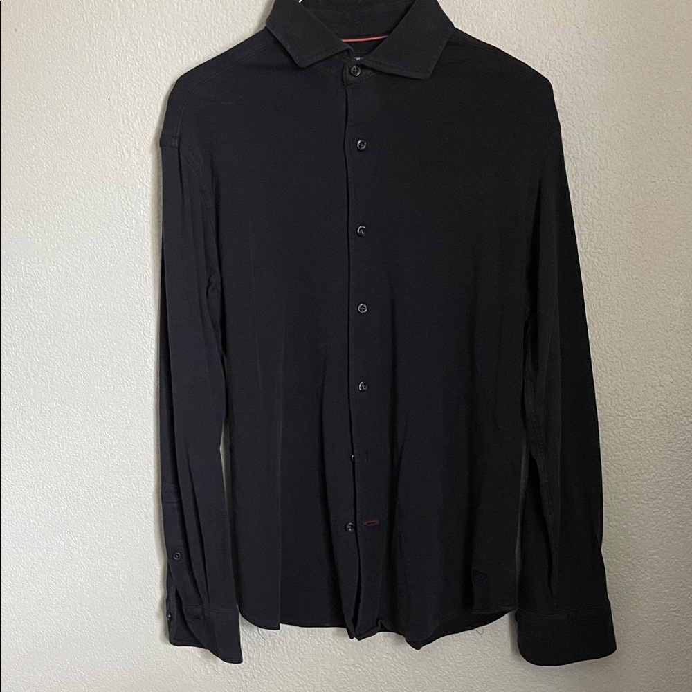 Daniel Cremieux Men's Dark Navy Button-Down Shirt